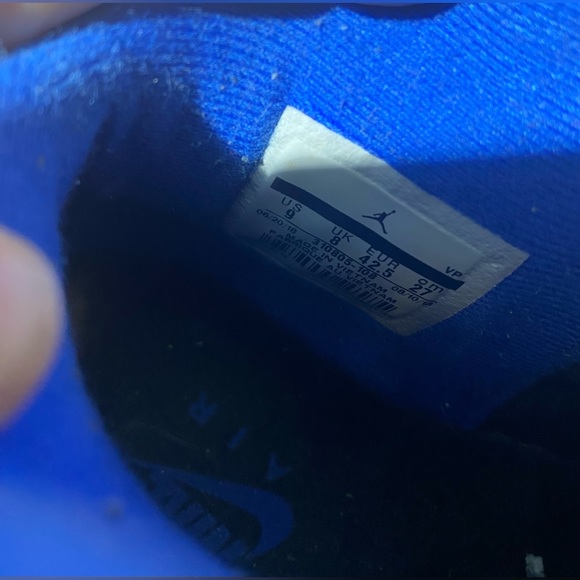 Air Jordan 10 OG Orlando Magic  Blue Size 9 - Picture 5 of 6